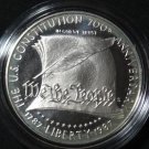 US SILVER DOLLAR 1987 S CONSTITUTION BICENTENNIAL PROOF COMMEMORATIVE COIN