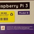 RASPBERRY PI 3 MODEL B - MADE IN UK - WiFi & BLUETOOTH-64 bit CPU MODEL 2016 NEW
