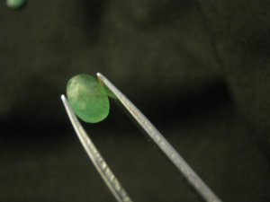 A Single Beautiful 3/4 carat Oval Emerald Gemstone GLA Appraised Free Ship lower 48