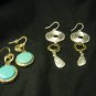 New Designer Dangling Earrings Lot set of 3 Free Ship Lower 48