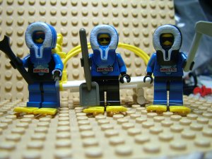 ~LEGO Arctic Mini Fig Minifigures ~ Blue Parka ~ Snow Shoes Pack Stretcher