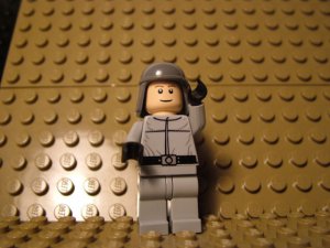 ~LEGO Star Wars Minifigure AT-ST Driver CUSTOM FACE