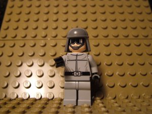 ~LEGO Star Wars Minifigure ~ AT-ST Driver ~ Set 7657 from 2007