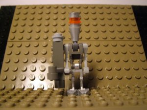 ~LEGO Star Wars Minifigure ~ IG-88 ~ Custom Silver