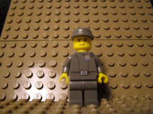 ~LEGO Star Wars Minifigure ~ Imperial Officer ~ Cargo Transport 7201
