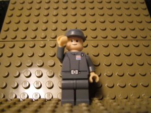 ~LEGO Star Wars Minifigure ~Cavalry Kepi ~ Imperial Officer Cargo Transport 6211