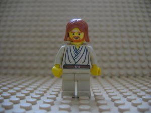 ~LEGO Star Wars Minifigure Obi-Wan Jedi Knight  Starfighter 7143