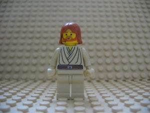 ~LEGO Star Wars Minifigure Obi-Wan Jedi Knight  Starfighter 7143