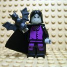 LEGO Harry Potter Minifigure ~ Professor Snape ~ Glow Face & Bat