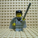 LEGO Harry Potter Minifigure ~ Harry Wand Cape Gray
