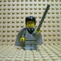 LEGO Harry Potter Minifigure ~ Harry Wand Cape Gray