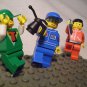 1014] LEGO Town City Minifigure Lot ~ Pit Crew~ Red Zipper ~Timmy