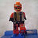 815] LEGO Space Minifigure ~Red Alien Clear Neon Orange Head~ Droid MARS Robot