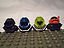 923] LEGO Space Minifigure~ Diving Bell Helmets ~Lot of 4~Space NASA Underwater