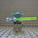 [12] LEGO Star Wars Minifigure Jedi Grand Master ~Yoda~ Chrome/Green Lightsaber