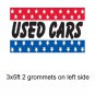 3'x5' ft Banner Advertising Business Sign Flag - USED CARS