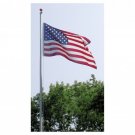 25 ft tall sectional aluminum flag pole with free US flag