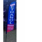 NON ETHANOL PREMIUM SOLD HERE Feather Swooper Flutter Flag banner