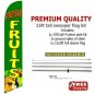 FRESH FRUITS 15 ft tall  Feather Swooper Flag Banner KIT