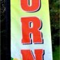 SWEET CORN Feather Swooper Flutter Flag vertical banner kit
