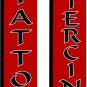 TATTOO and PIERCING Feather Swooper Flutter Flags Includes 2 kits