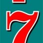 7 7 7 SEVEN SEVEN SEVEN15 ft tall Feather Swooper Flag Banner KIT