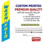WASH and FOLD 15 ft tall Feather Swooper Flag Banner KIT
