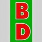 CBD OIL SOLD HERE PREMIUM QUALITY Feather Swooper Flutter Flag vertical banner