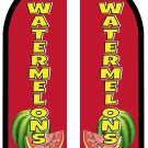 WATERMELONS DOUBLE SIDED 8 ft tall Feather Swooper Flutter Flag banner KIT