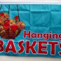 HANGING BASKETS FLAG 2x3ft flag, vertical banner