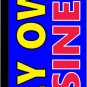 FAMILY OWNED BUSINESS SWOOPER FEATHER FLAG BANNER SIGN KIT 9362