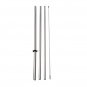 OPEN 24h SWOOPER FEATHER FLAG BANNER SIGN KIT 9551