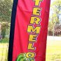 CUSTOM 8ft tall advertising swooper flag 7629s-flag