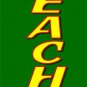RIPE PEACHES DUPLEX PRINTED SWOOPER FEATHER FLAG BANNER SIGN KIT