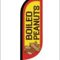 BOILED PEANUTS DUPLEX PRINTED SWOOPER FEATHER FLAG BANNER SIGN KIT
