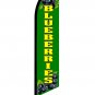 BLUEBERRIES SWOOPER FEATHER FLAG BANNER SIGN