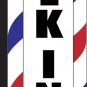 WALKINS WELCOME BARBER SWOOPER FEATHER FLAG BANNER SIGN 8239