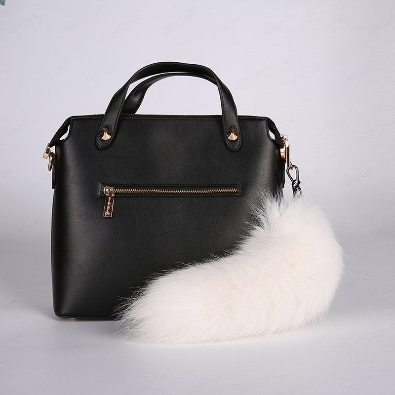 URSFUR Tail Fur Bag Charm Pendant