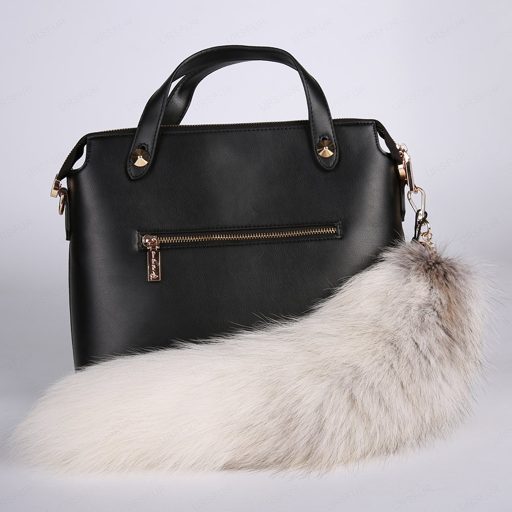 URSFUR Tail Fur Bag Charm Pendant