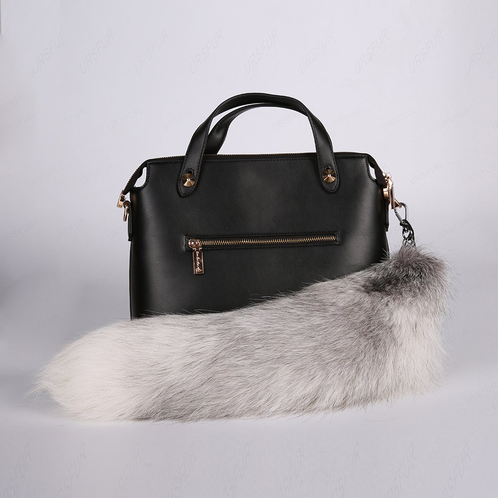 URSFUR Tail Fur Bag Charm Pendant