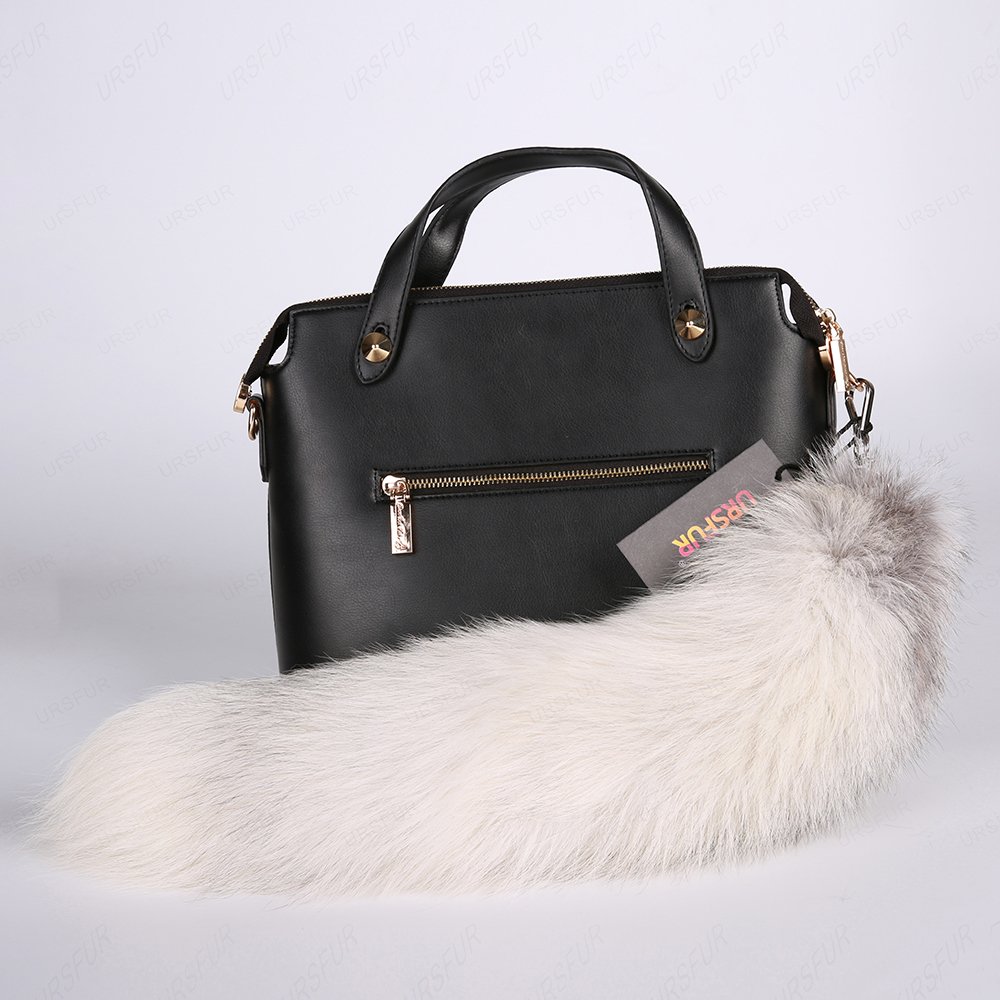 URSFUR Tail Fur Bag Charm Pendant