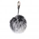 URSFUR Pom Keychain Phone Bag Charm Pendant Fur Ball Key Chain Ring