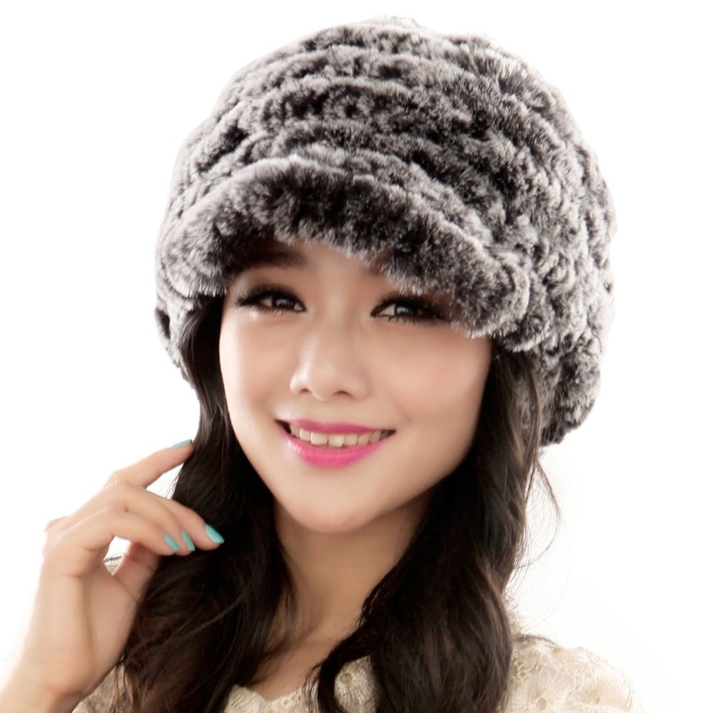 URSFUR Fashion Women's Peaked Caps Hats Spiral