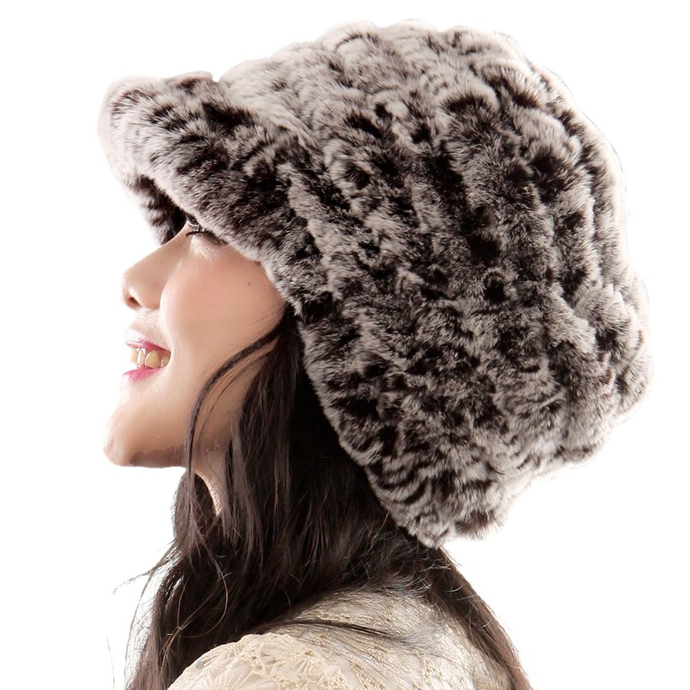 URSFUR Fashion Women's Peaked Caps Hats Spiral