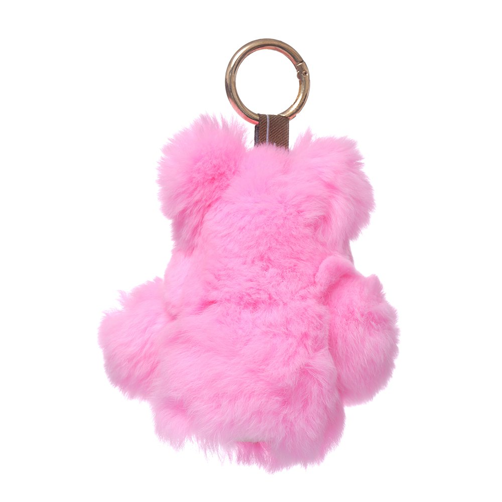 URSFUR Baby Doll Purse Pendant Fur Keychain Plush Toy Bag Charm Key ...