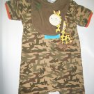 Snug a bye Basic Camo Outfit w/ bib 6-9 mos.