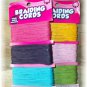 6 Different Braiding Cords With Braiding Instructions Included