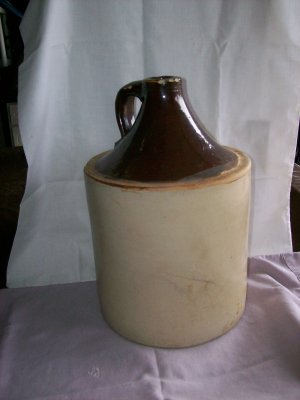 Ceramic Vintage Gallon Jug  Greaat for Reenactments