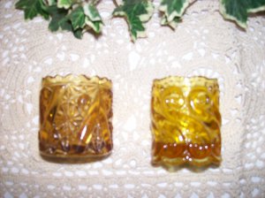 Amber Sconces  Two Very Pretty