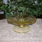 Vintage Depression Glass  Great for High Tea  Yellow